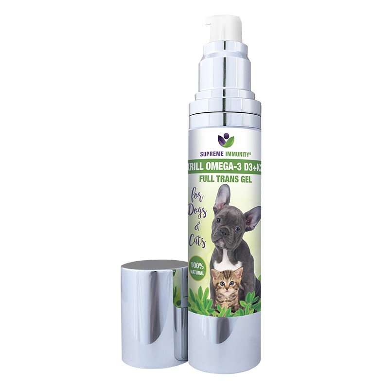 KRILL OMEGA D3+K2 FULL TRANS GÉL