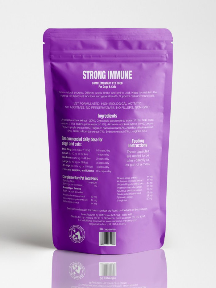 IMMUNERŐSÍTŐ KUTYÁKNAK, MACSKÁKNAK - STRONG IMMUNE - Image 2