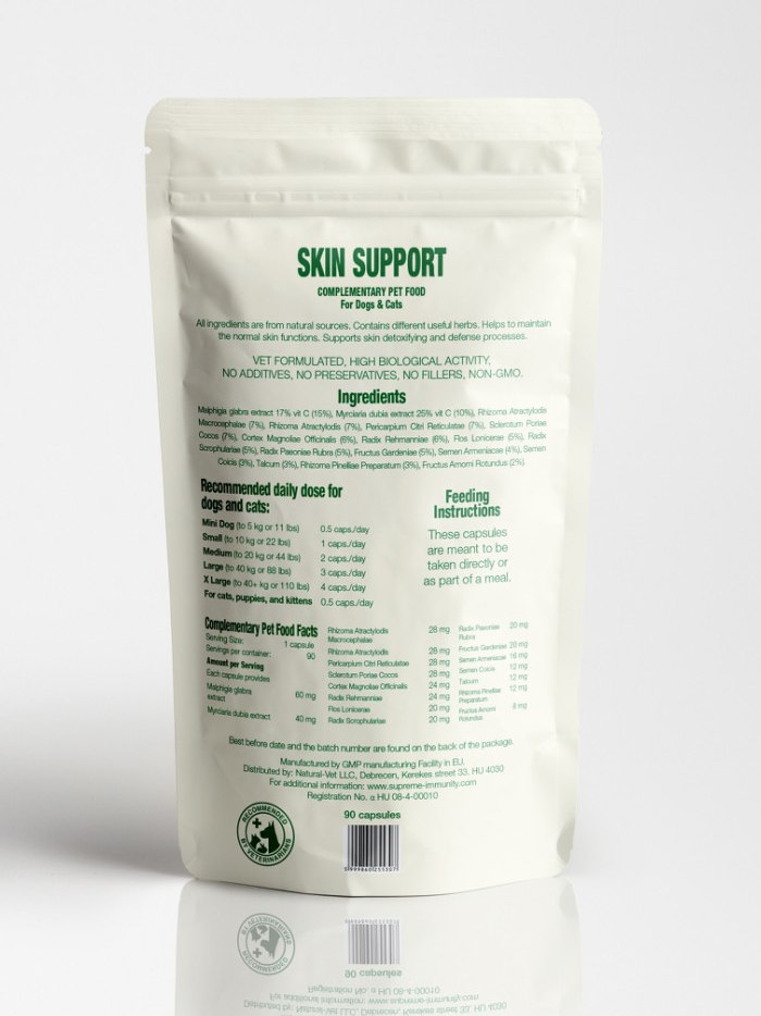 egészséges kutya bőr